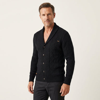 Tommy | Cable-Knit Cardigan