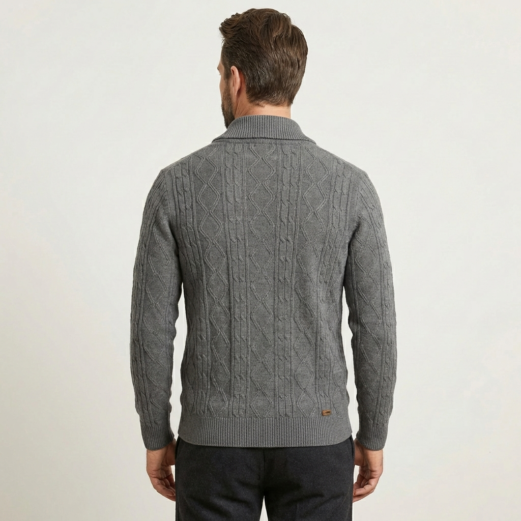 Tommy | Cable-Knit Cardigan
