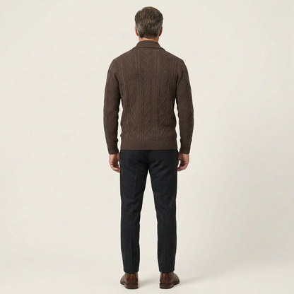 Tommy | Cable-Knit Cardigan