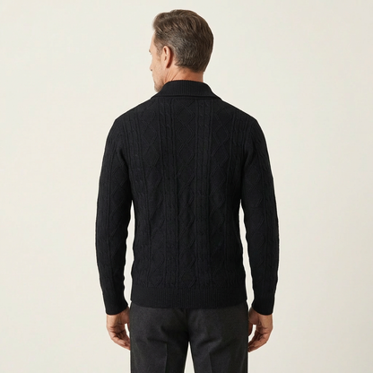 Tommy | Cable-Knit Cardigan
