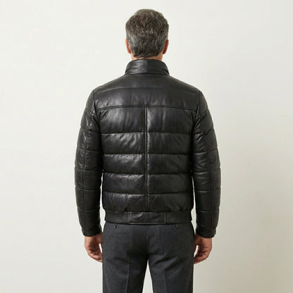David | Retro Outdoor Leather Jacket