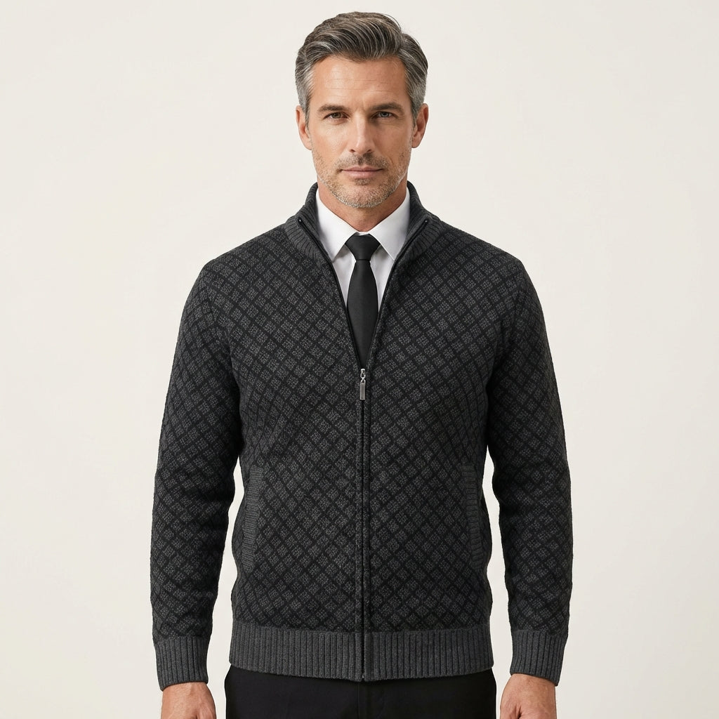 Jonathan | Zip-Up Cardigan
