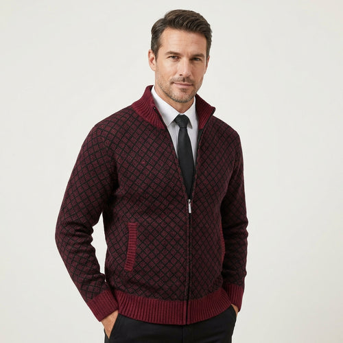 Jonathan | Zip-Up Cardigan