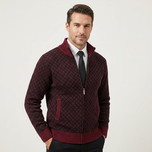 Jonathan | Zip-Up Cardigan