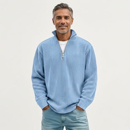 Bryan | Trendy Half-Zip Sweater