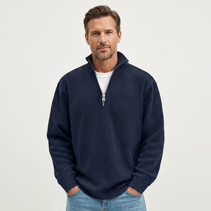 Bryan | Trendy Half-Zip Sweater