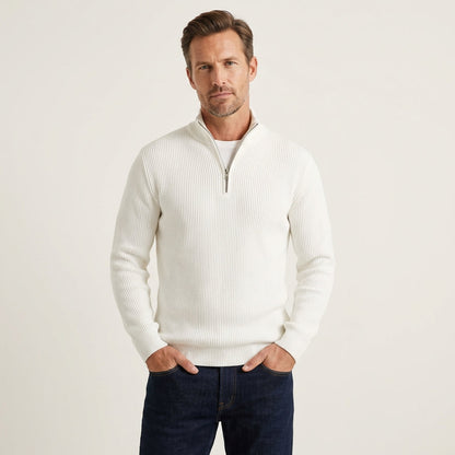 Bryan | Trendy Half-Zip Sweater
