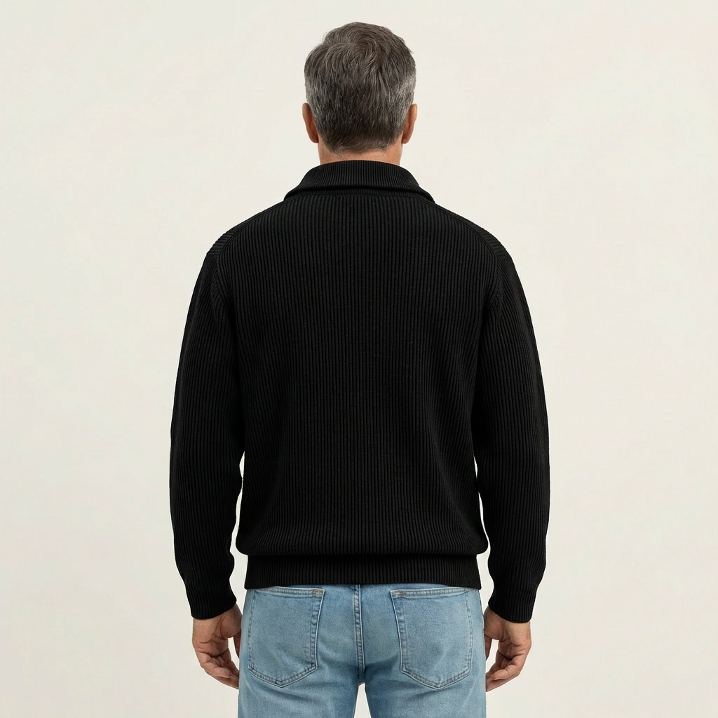 Bryan | Trendy Half-Zip Sweater