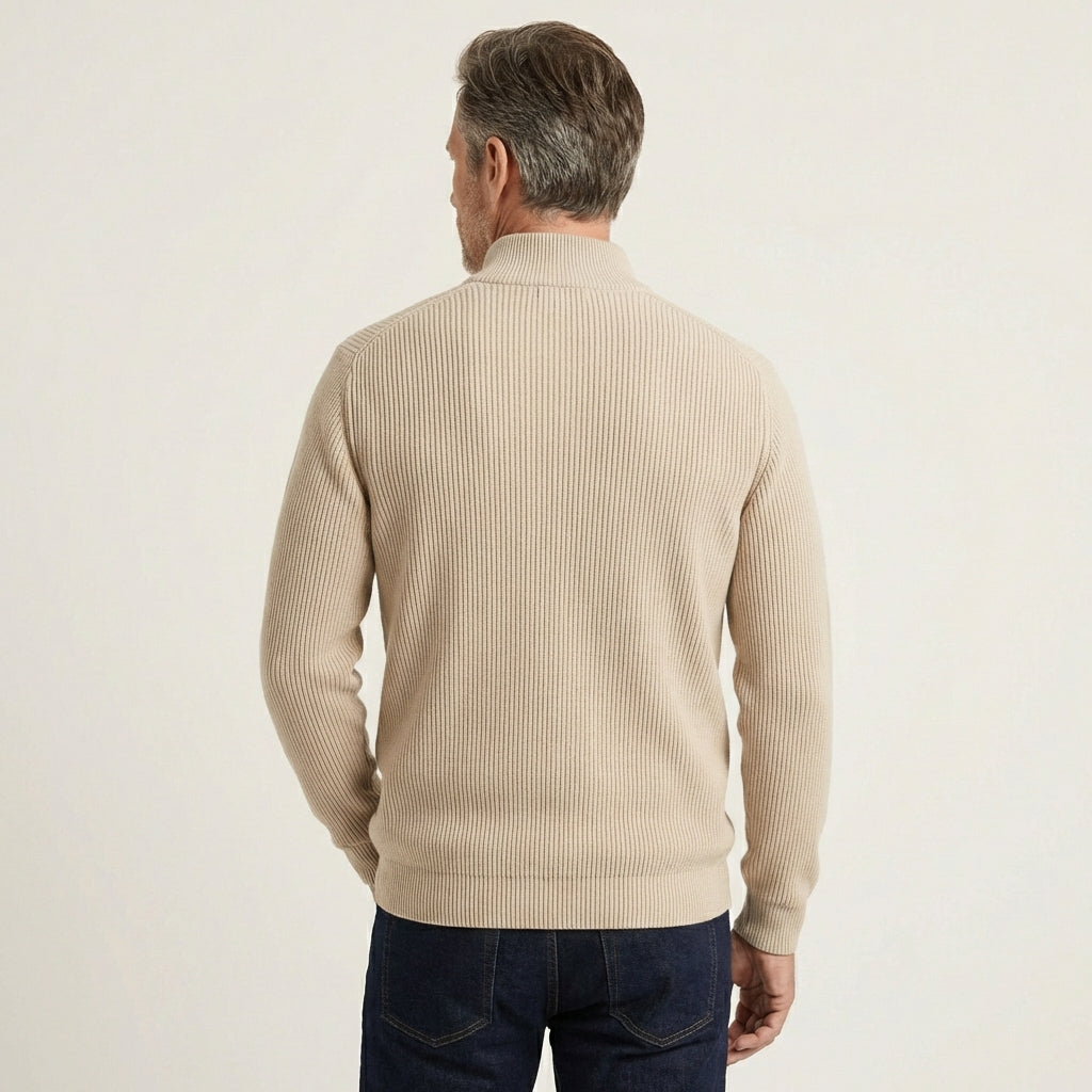 Bryan | Trendy Half-Zip Sweater
