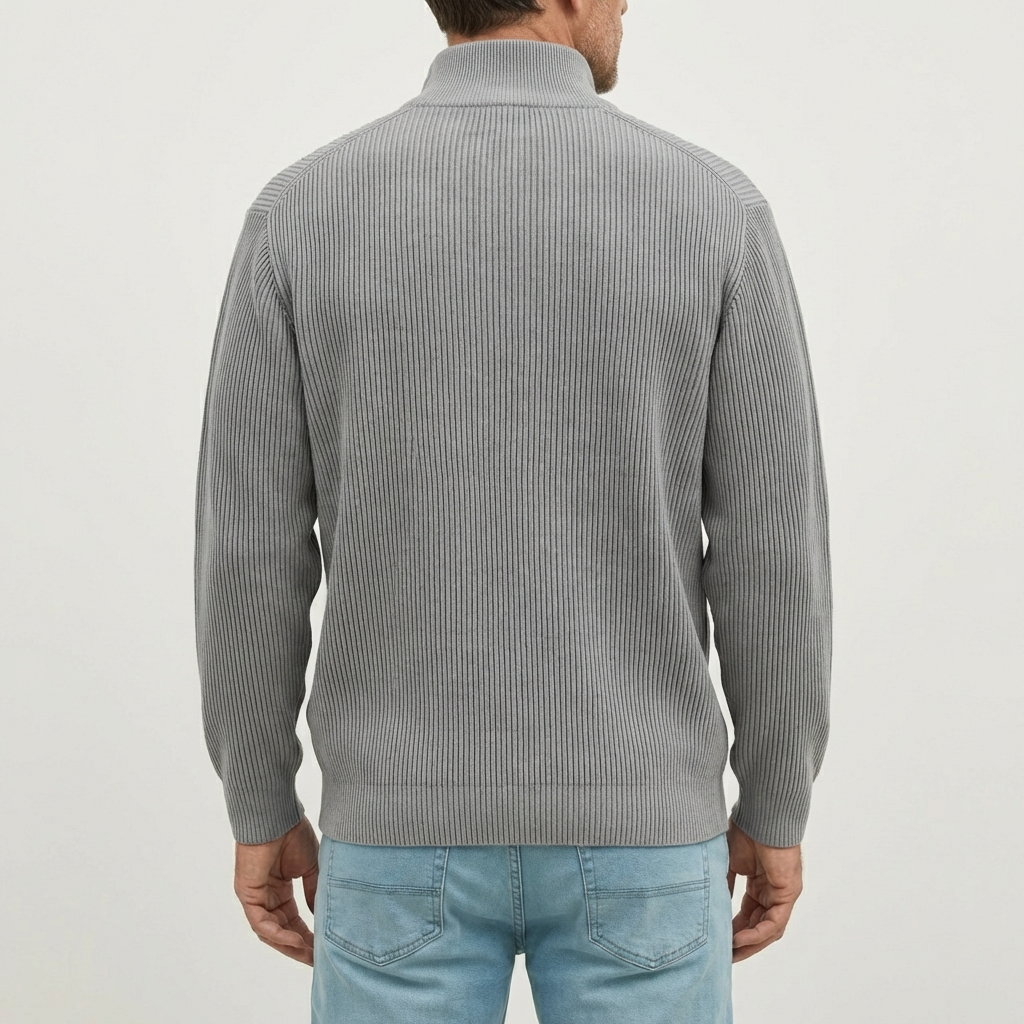 Bryan | Trendy Half-Zip Sweater