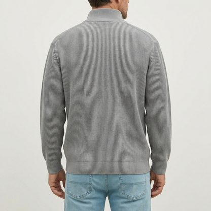 Bryan | Trendy Half-Zip Sweater