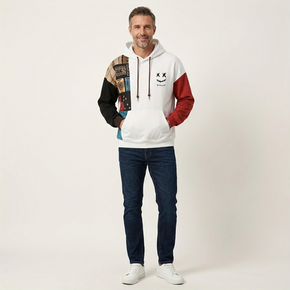 Ben | Urban Patchwork Hoodie