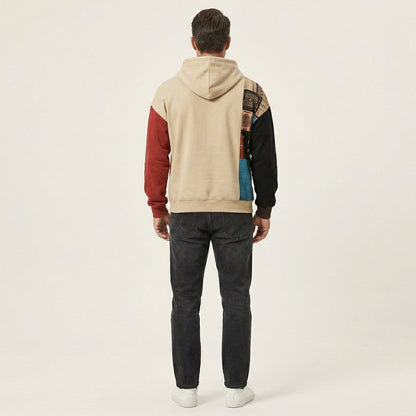 Ben | Urban Patchwork Hoodie