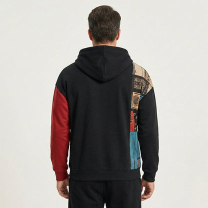 Ben | Urban Patchwork Hoodie