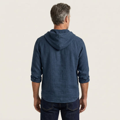 Jimmy | Premium Cotton Shirt with Modern Hood