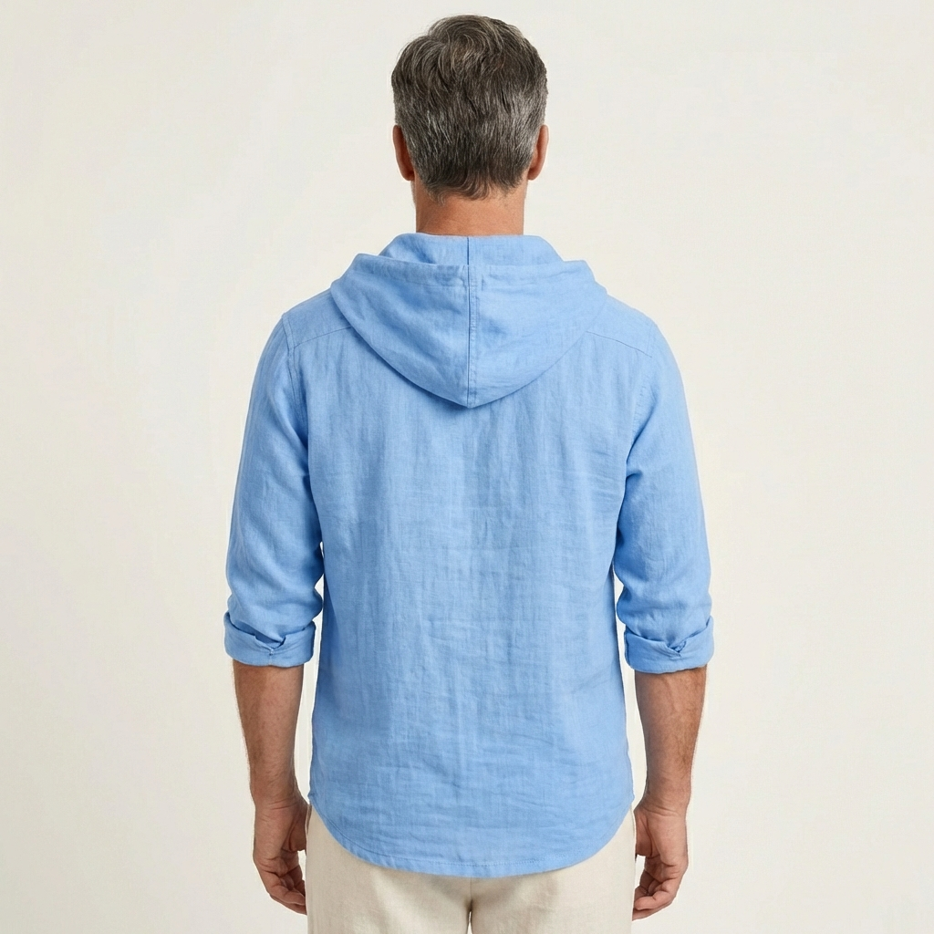 Jimmy | Premium Cotton Shirt with Modern Hood