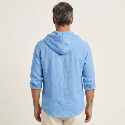 Jimmy | Premium Cotton Shirt with Modern Hood