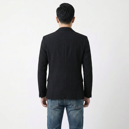 George | Structured Waffle-Knit Blazer