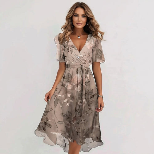 Helen | Summer Dress With Belly Cover