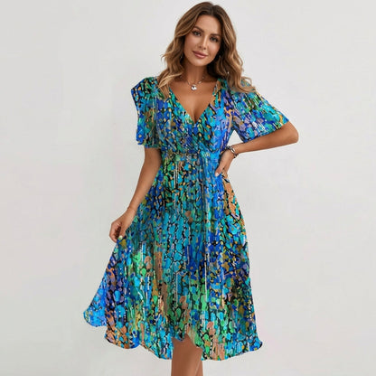 Helen | Summer Dress With Belly Cover