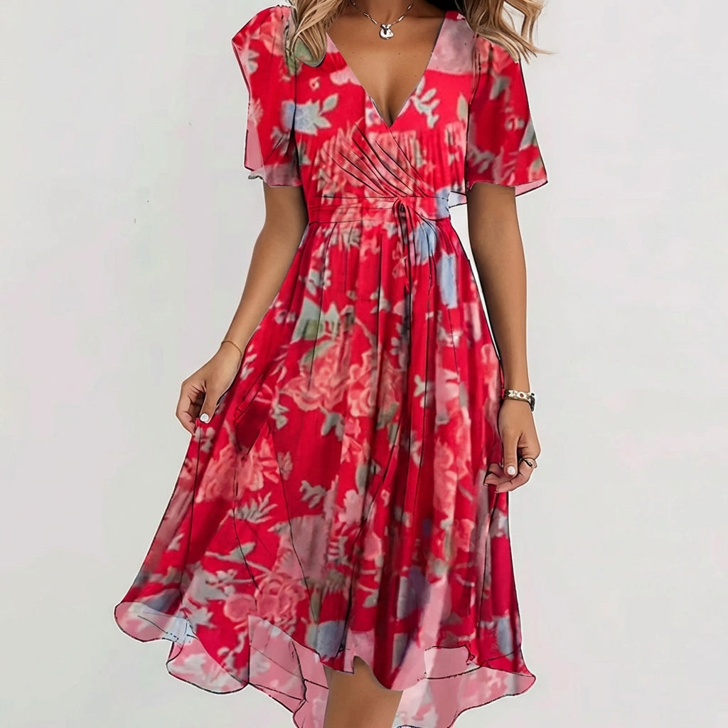 Helen | Summer Dress With Belly Cover