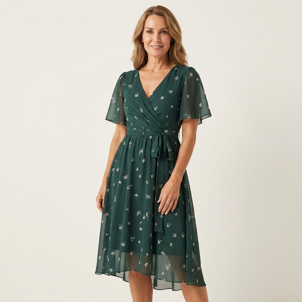 Helen | Summer Dress With Belly Cover