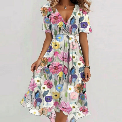 Helen | Summer Dress With Belly Cover