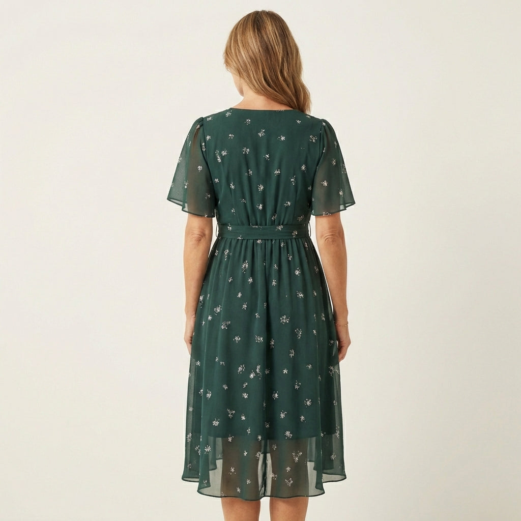 Helen | Summer Dress With Belly Cover