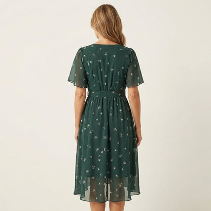 Helen | Summer Dress With Belly Cover