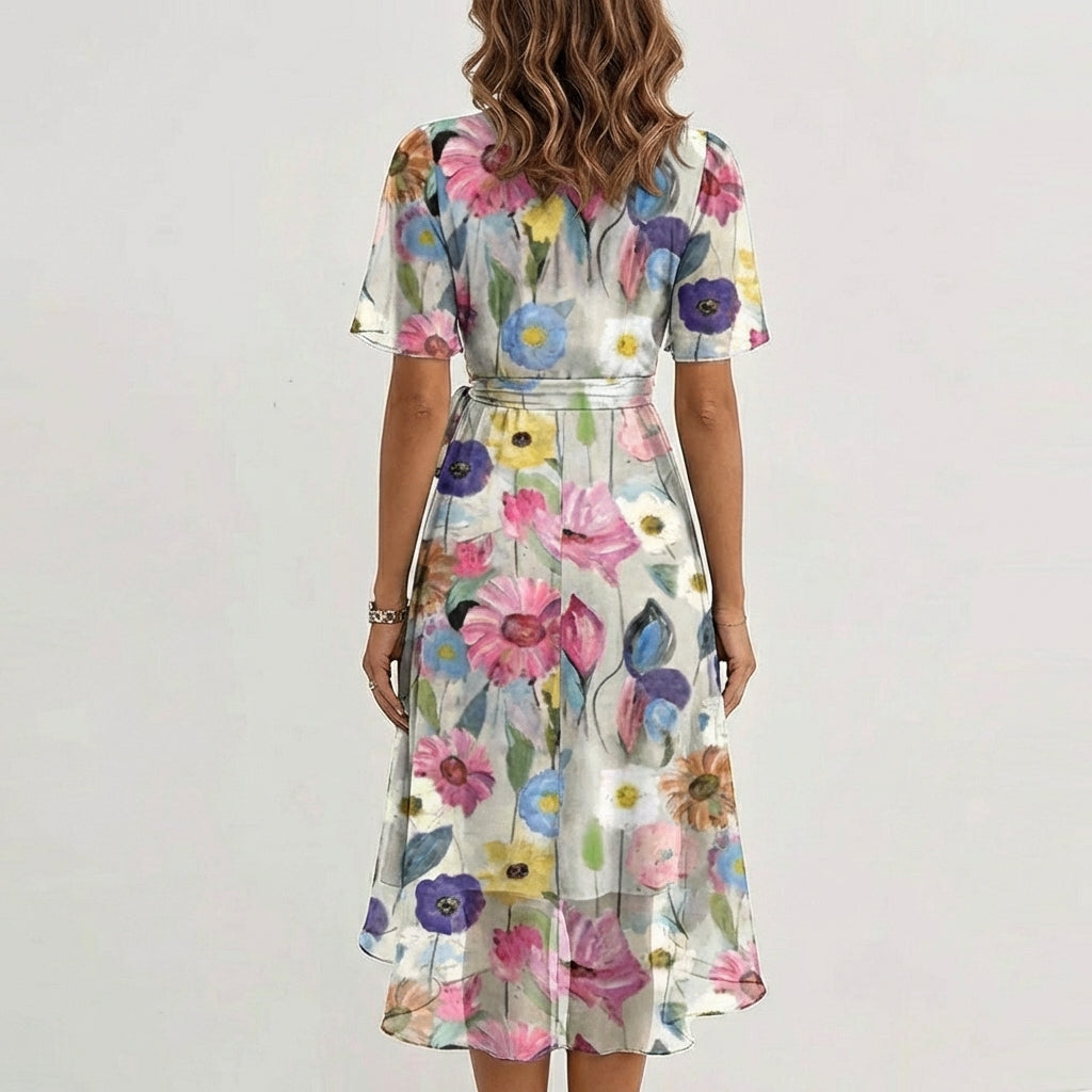 Helen | Summer Dress With Belly Cover