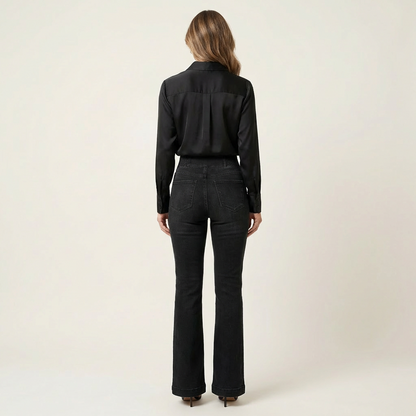 Brenda | High-Waist Stretch Flare Jeans