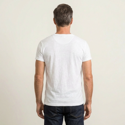 Leonardo | Cotton V-Neck Shirt
