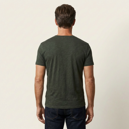 Leonardo | Cotton V-Neck Shirt