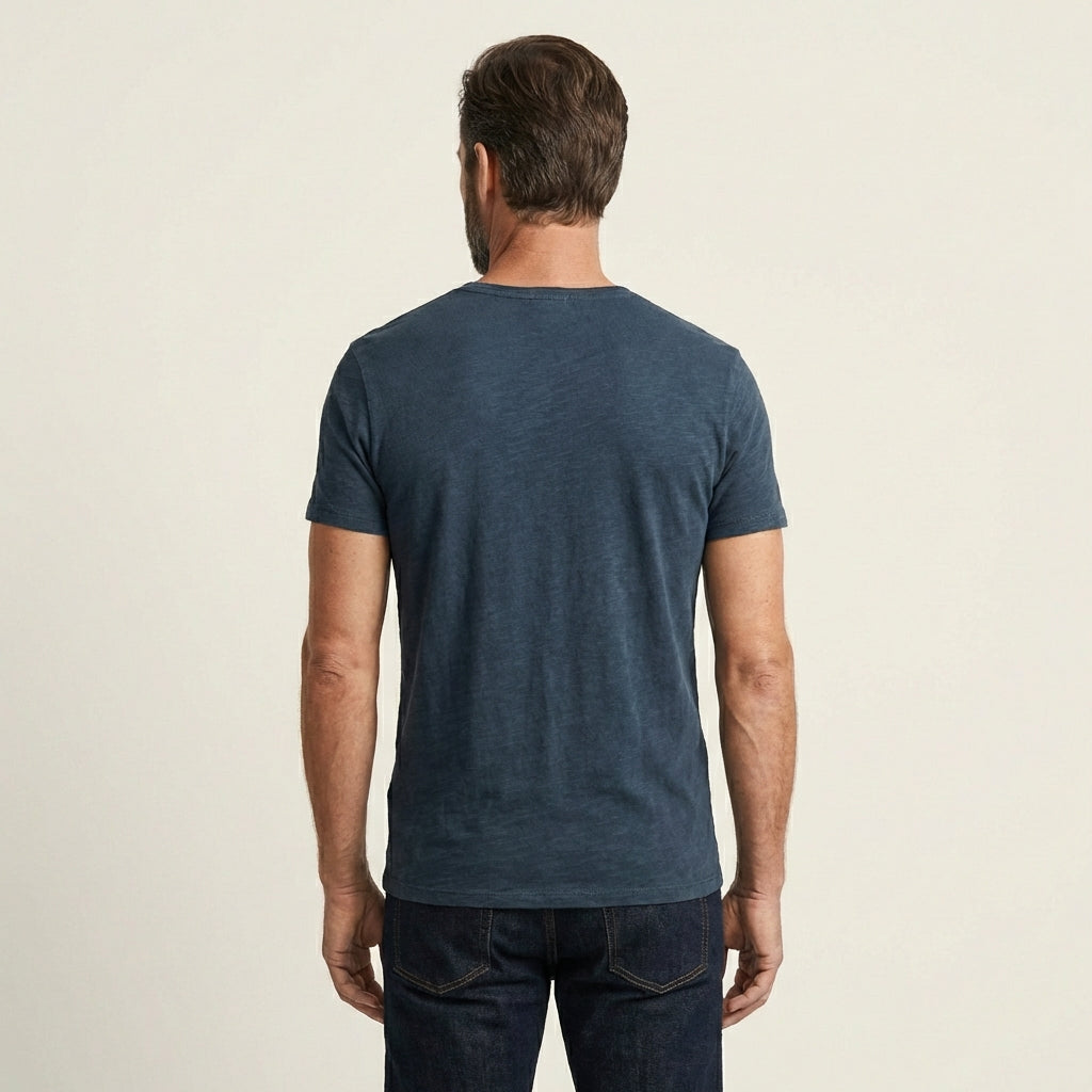 Leonardo | Cotton V-Neck Shirt
