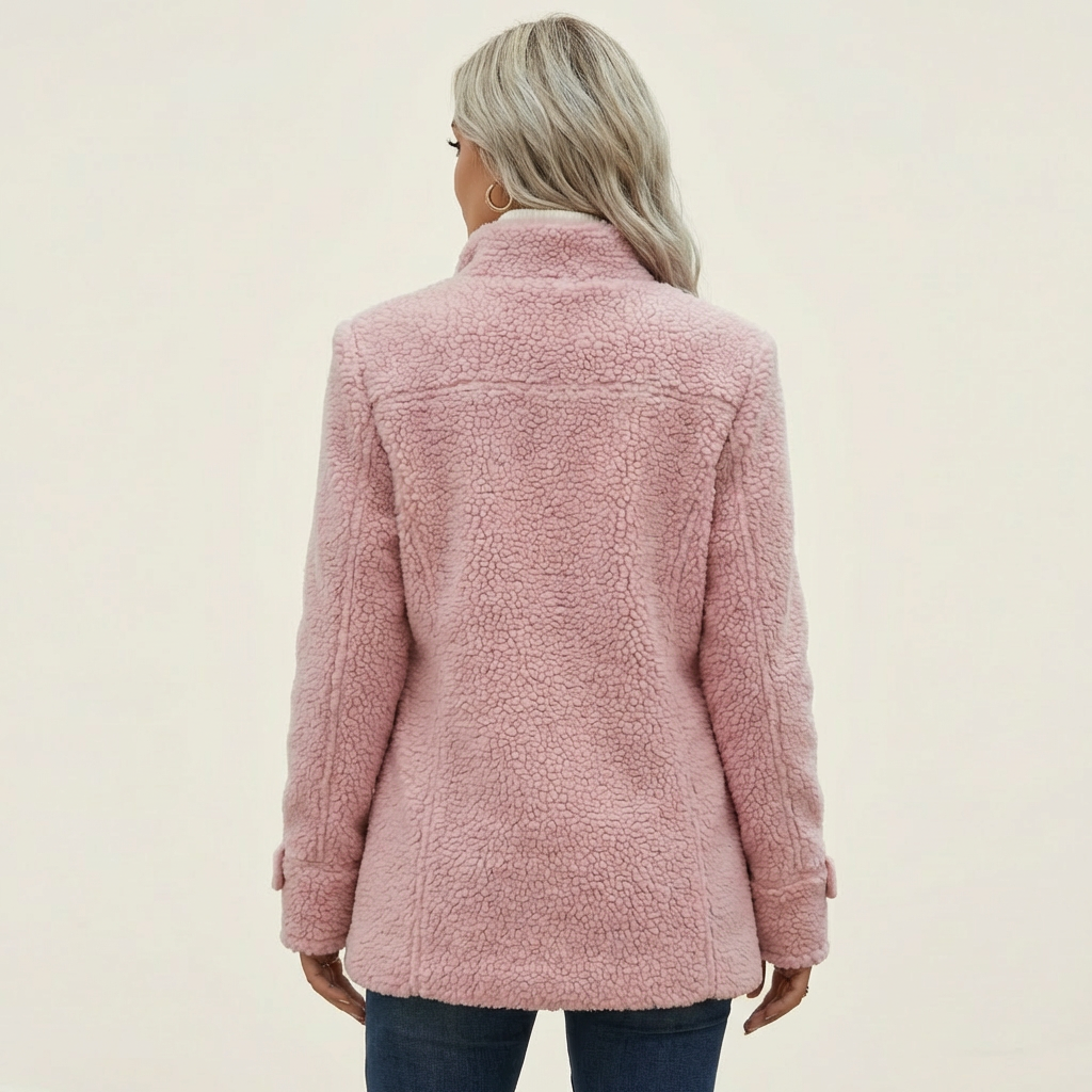 Pamela | Soft Zip Mid-Season Jacket