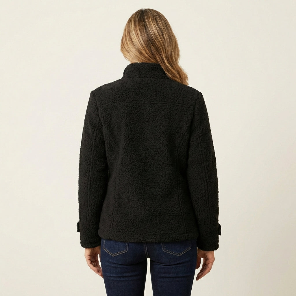 Pamela | Soft Zip Mid-Season Jacket