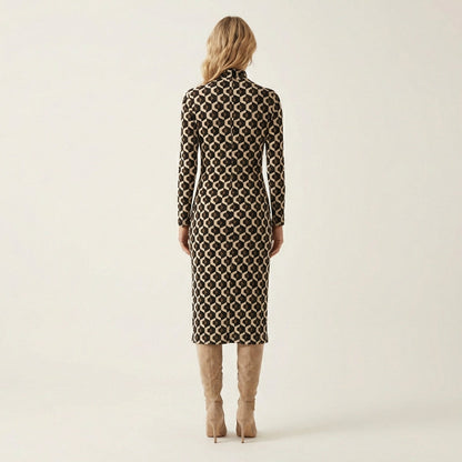 Kimberly | Printed Split Dress