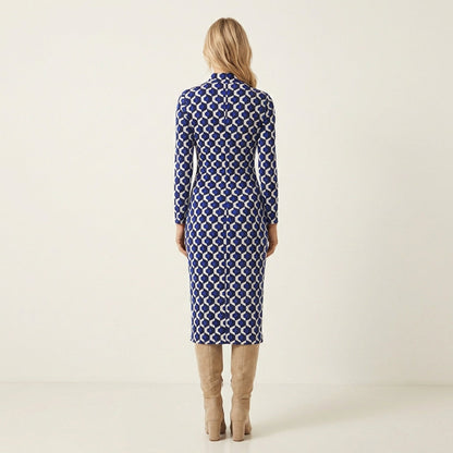 Kimberly | Printed Split Dress