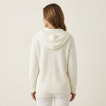 Joanne | Cotton Hooded Cardigan