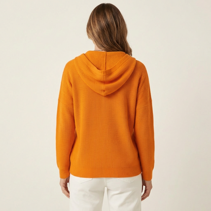 Joanne | Cotton Hooded Cardigan