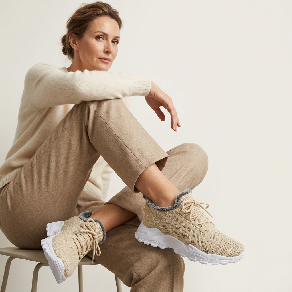 Mila | Fleece-Lined Orthopedic Sneakers