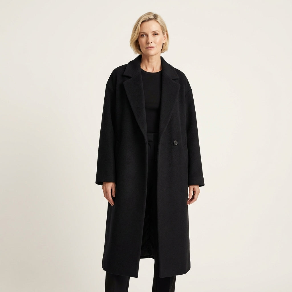 Evelora | Oversized Wool Coat
