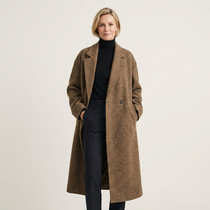 Evelora | Oversized Wool Coat