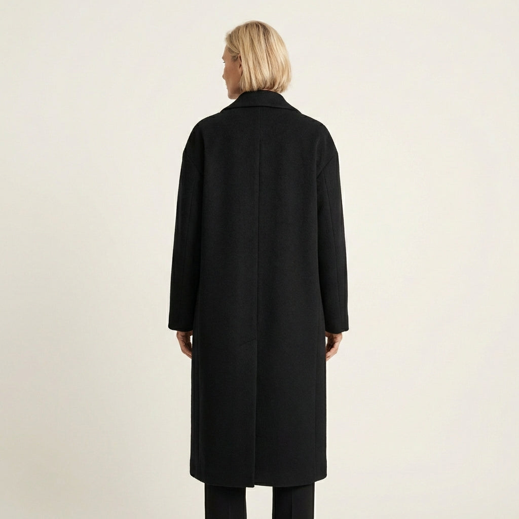Evelora | Oversized Wool Coat