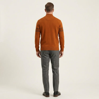 Harvey | Modern Half-Zip Sweater