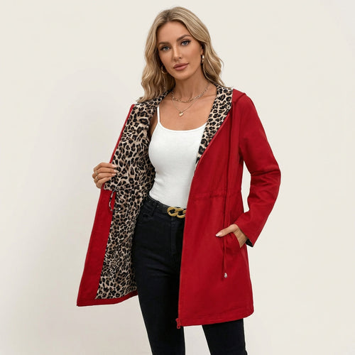 Melissa | Reversible Hooded Coat