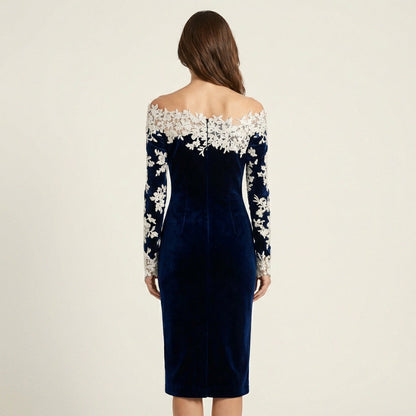 Yasmine | Off-Shoulder Lace Bodycon Dress