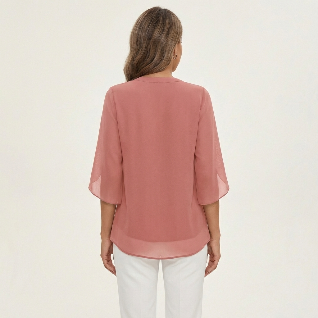 Claudia | V-Neck Blouse