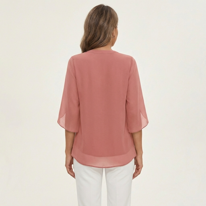 Claudia | V-Neck Blouse