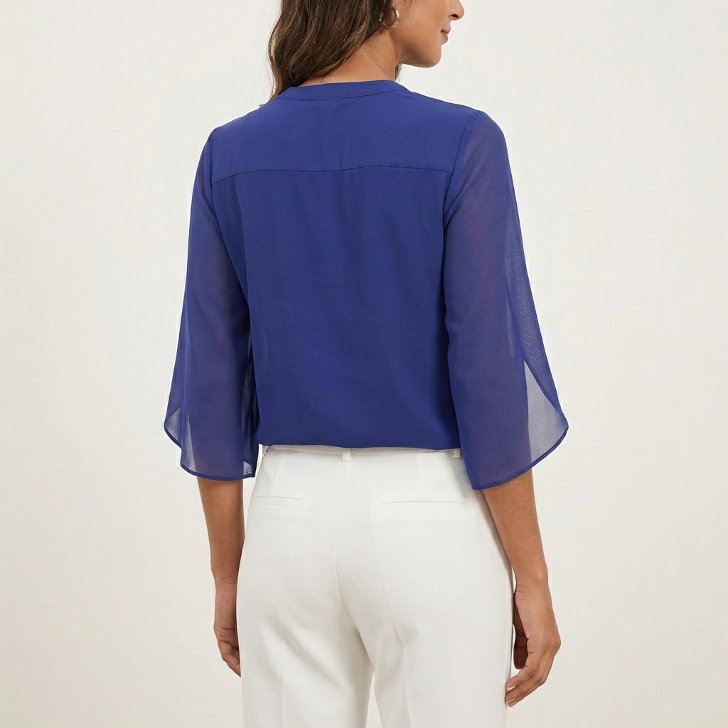 Claudia | V-Neck Blouse